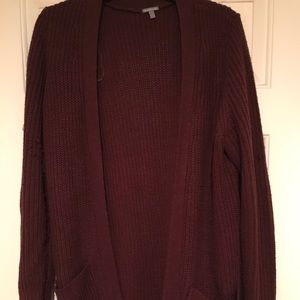 Maroon Cardigan